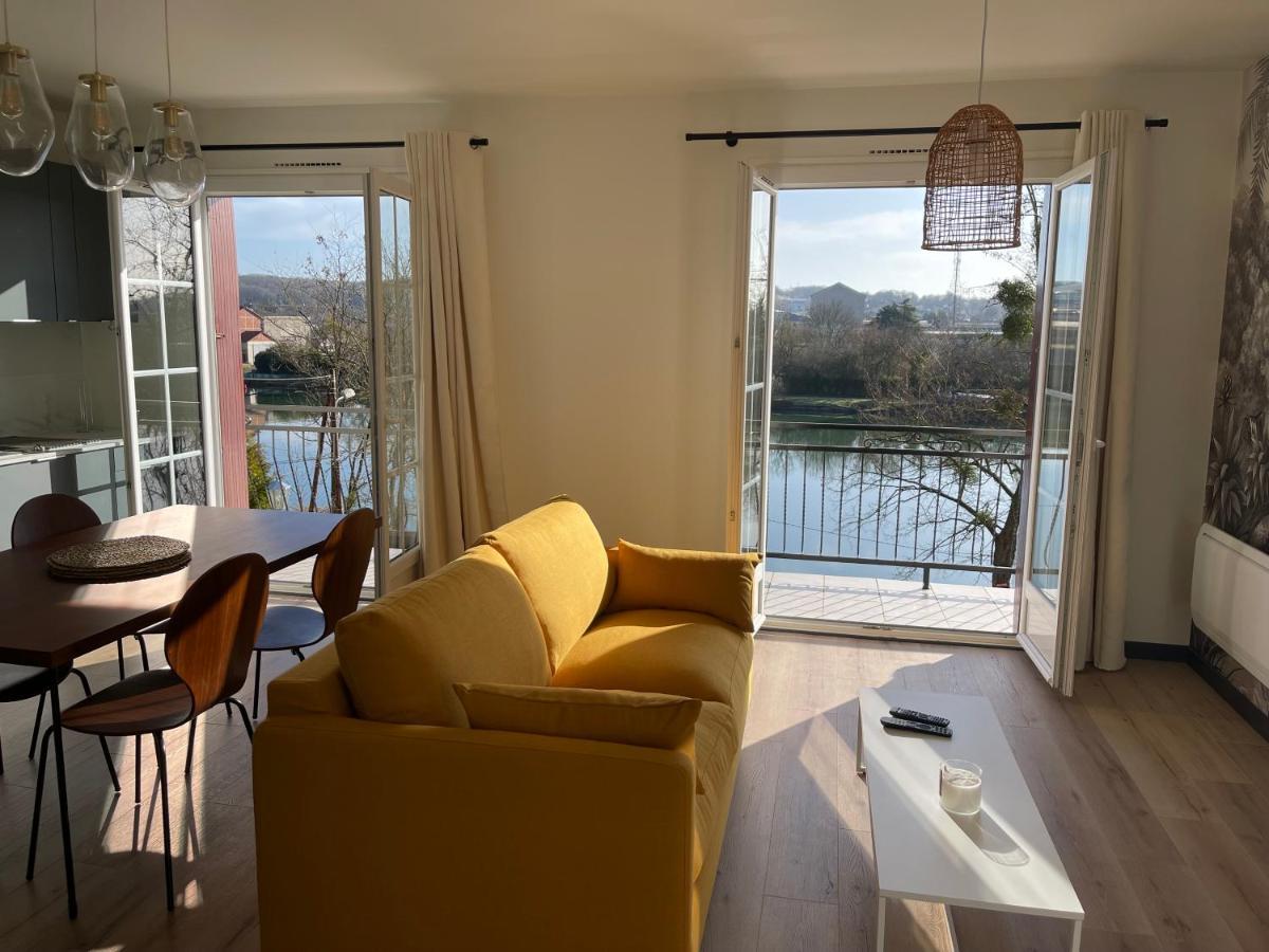 Ambiance Seine, Appartement Lumineux En Bordure De Seine - Chouette Thomery Luaran gambar
