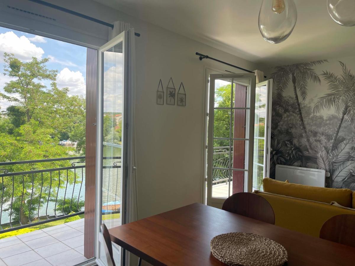 Ambiance Seine, Appartement Lumineux En Bordure De Seine - Chouette Thomery Luaran gambar